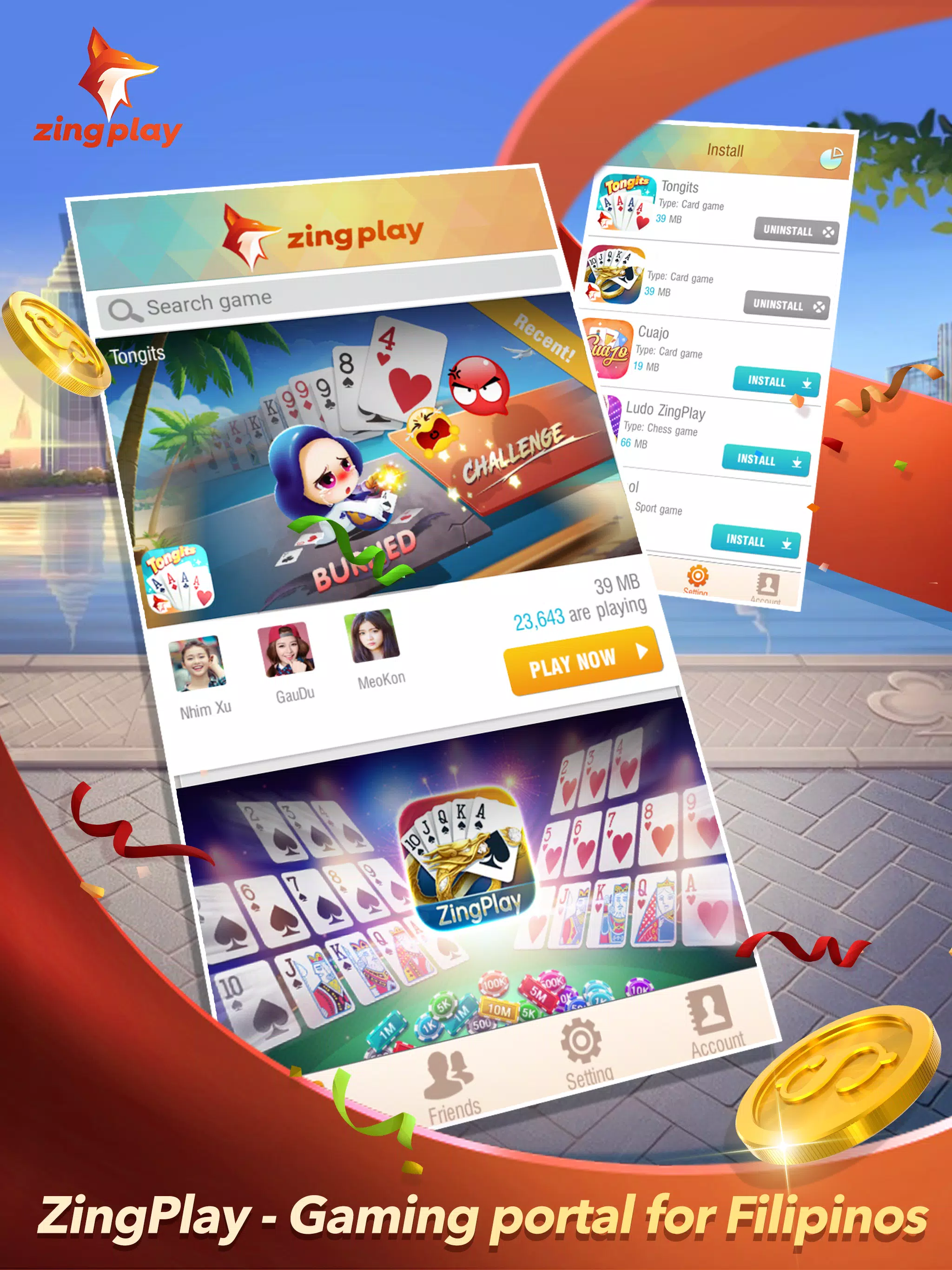 ZingPlay Portal - Games Center ภาพหน้าจอ 2