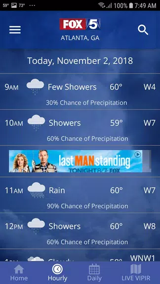 Schermata FOX 5 Storm Team Weather Radar 4