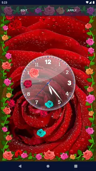 Red Rose 4K Live Wallpaper Ảnh chụp màn hình 3