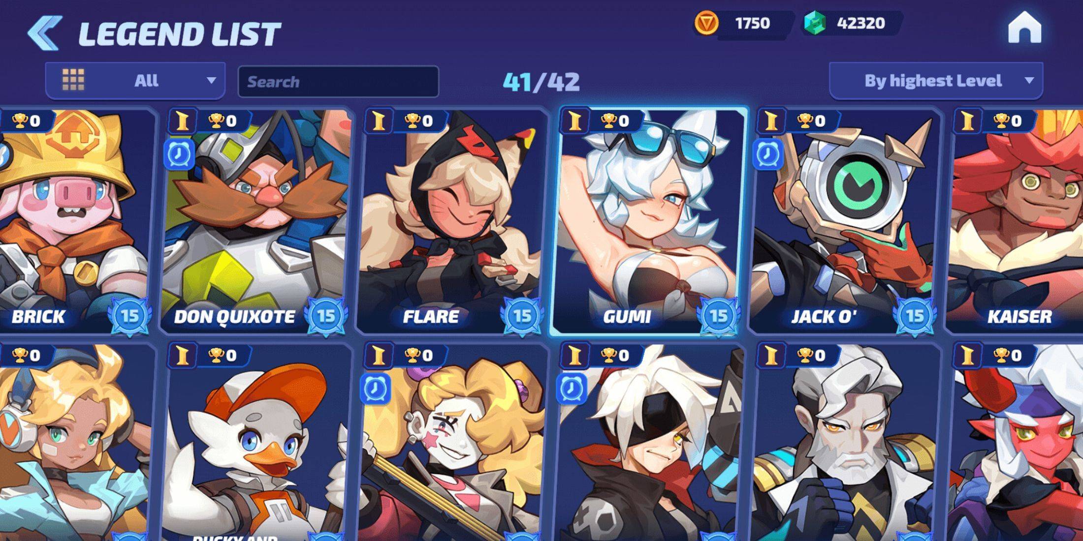 Smash Legends characters battling