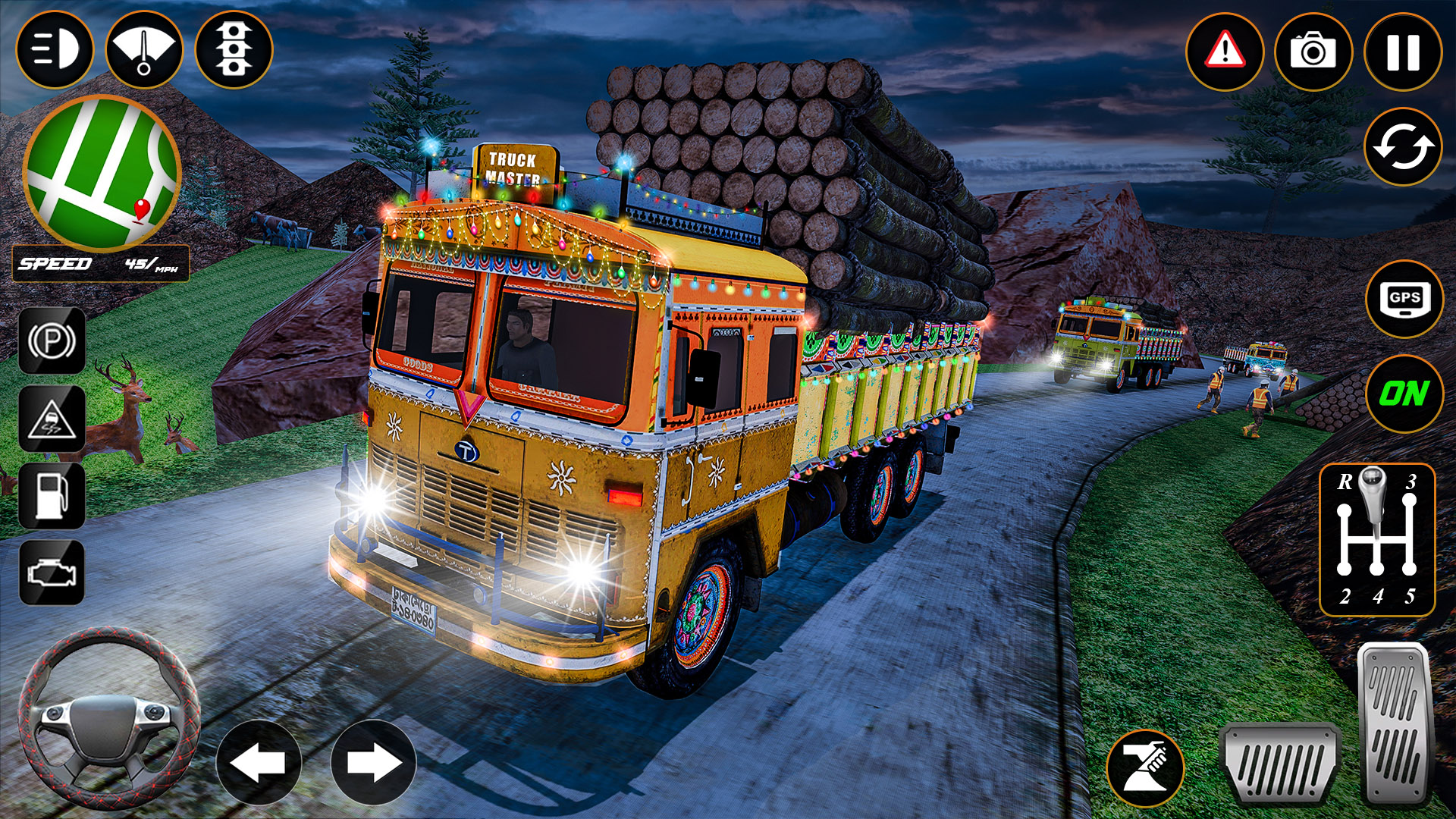 Crazy Truck Driving:Truck Game Screenshot 1