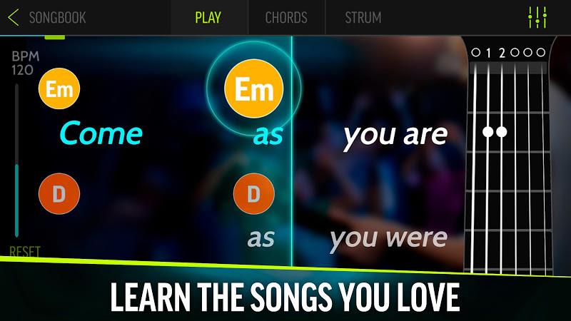 Guitar Tuner and Songbook Four Screenshot 1