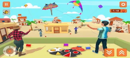 Kite Game Kite Flying Ảnh chụp màn hình 2