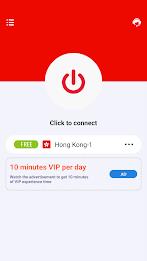 VPN HongKong - HK Fast VPN スクリーンショット 1