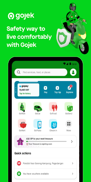 Gojek - Food & Transportation Screenshot 2