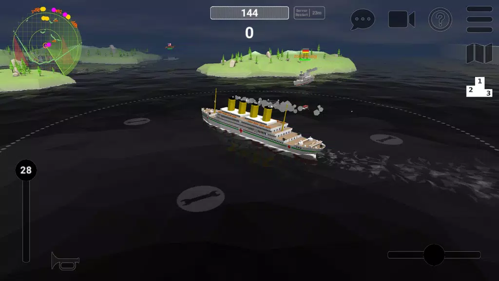 Ships of Glory: MMO warships ဖန်သားပြင်ဓာတ်ပုံ 3