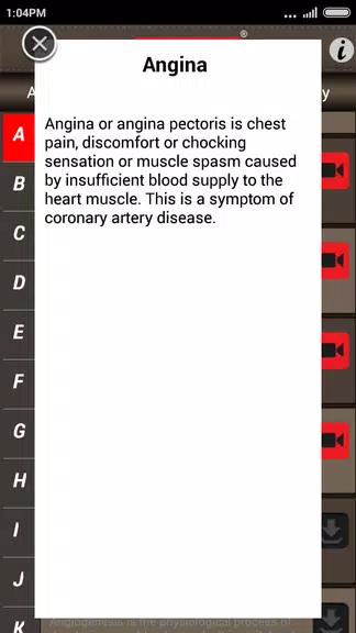 Cardiology-Animated Dictionary Screenshot 2