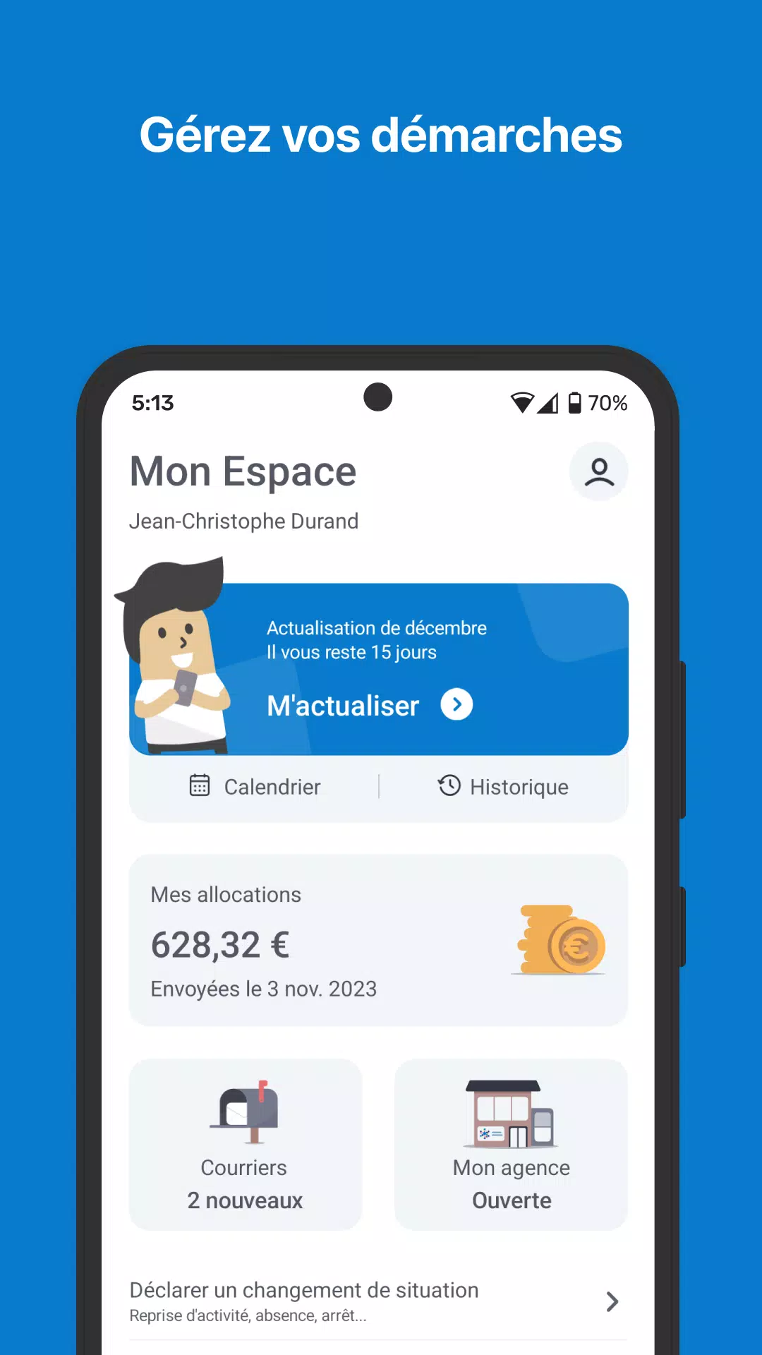 Mon Espace Ekran Görüntüsü 1