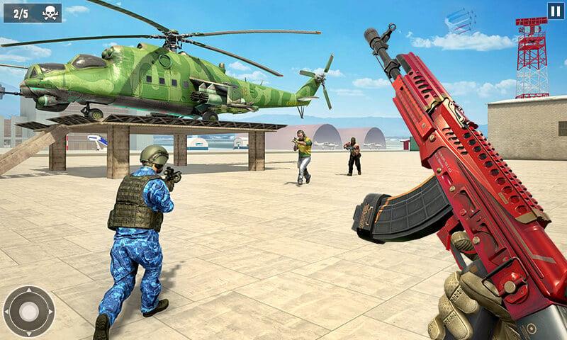 Anti-Terrorist Shooting Game应用截图第2张