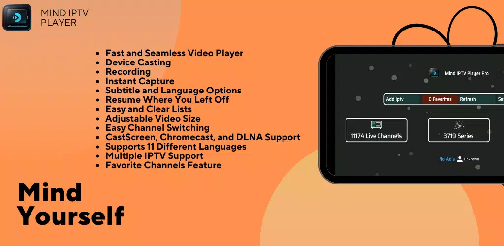 Mind IPTV Player Ekran Görüntüsü 2