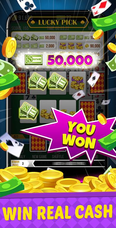 Big Run Solitaire - Win Cash স্ক্রিনশট 2