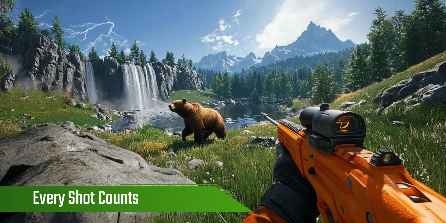 Sniper hunting jungle animals Ảnh chụp màn hình 4