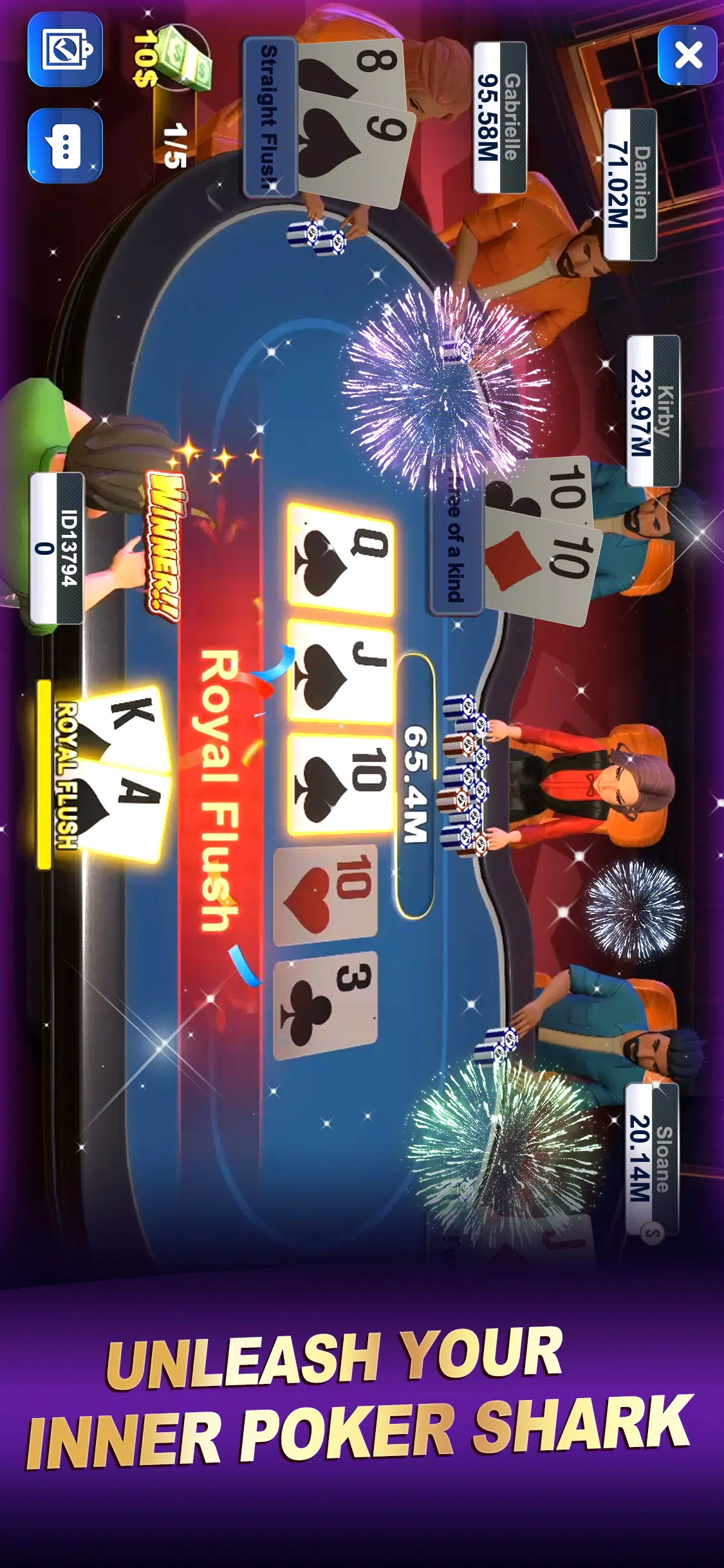 Poker World-Hold’em Frenzy應用截圖第2張