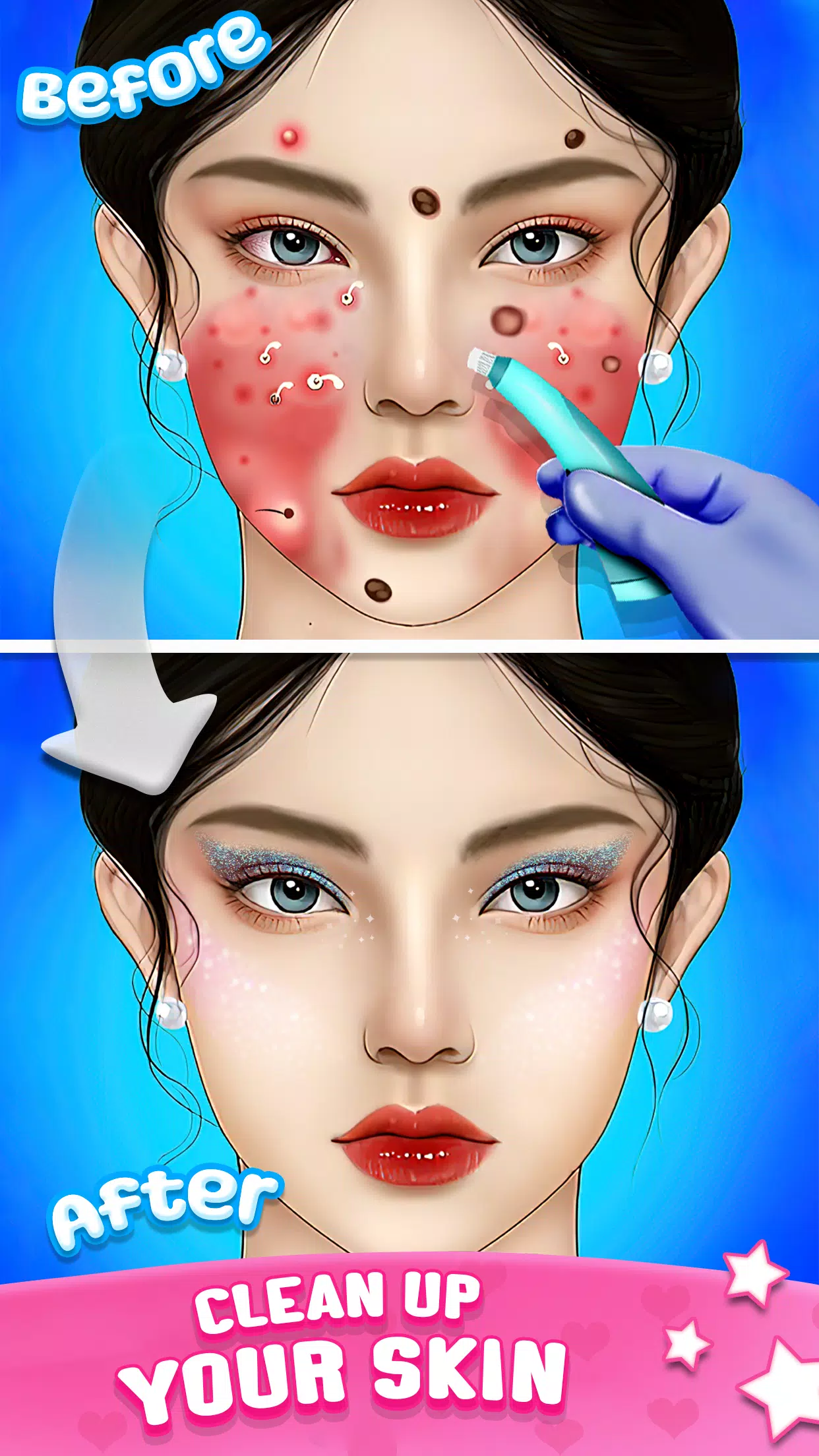 ASMR Doctor Game: Makeup Salon應用截圖第1張