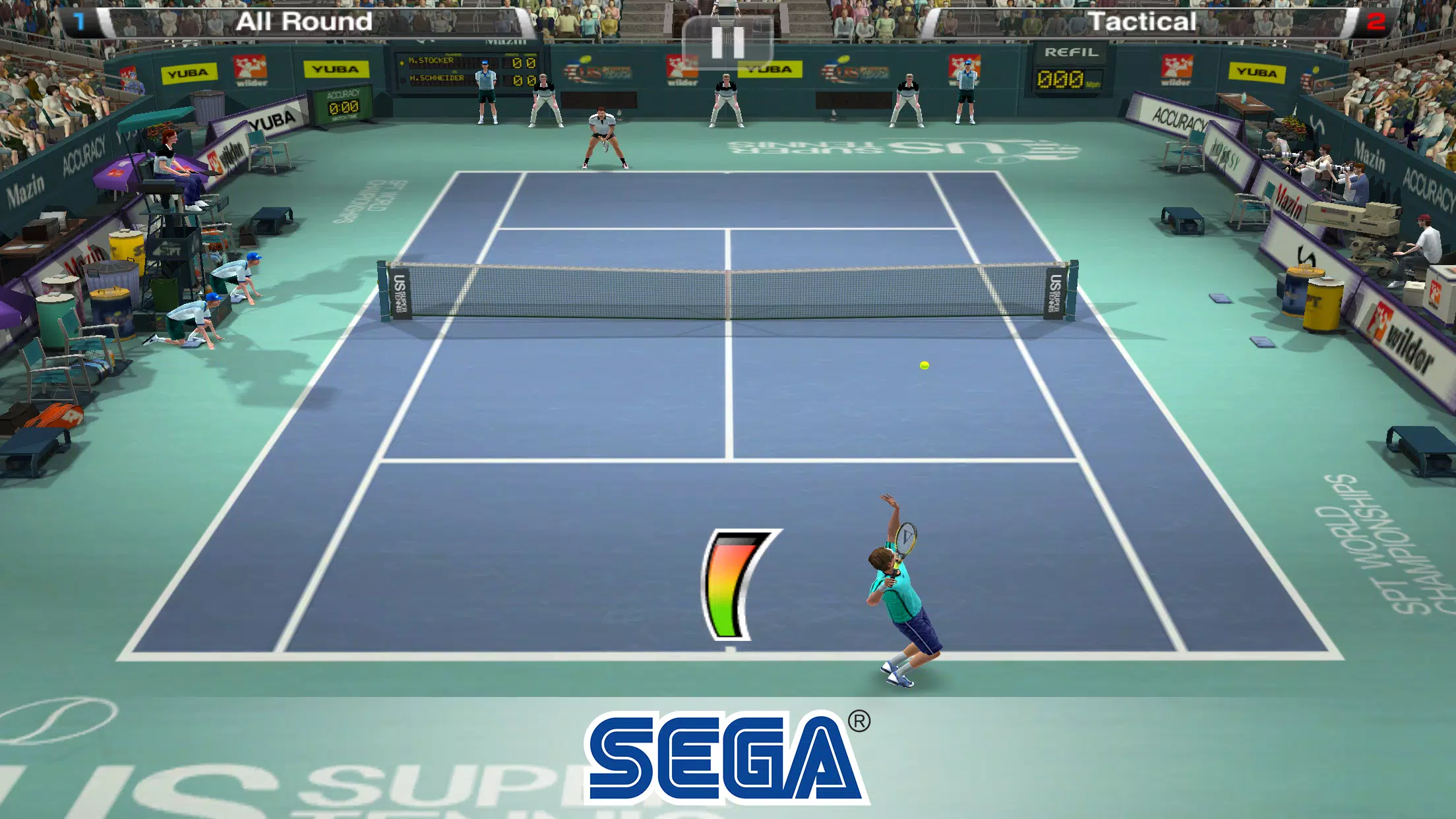 Virtua Tennis Challenge應用截圖第2張