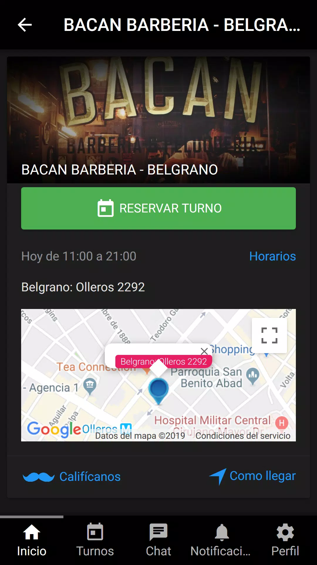 Bacan barbería y peluquería應用截圖第3張