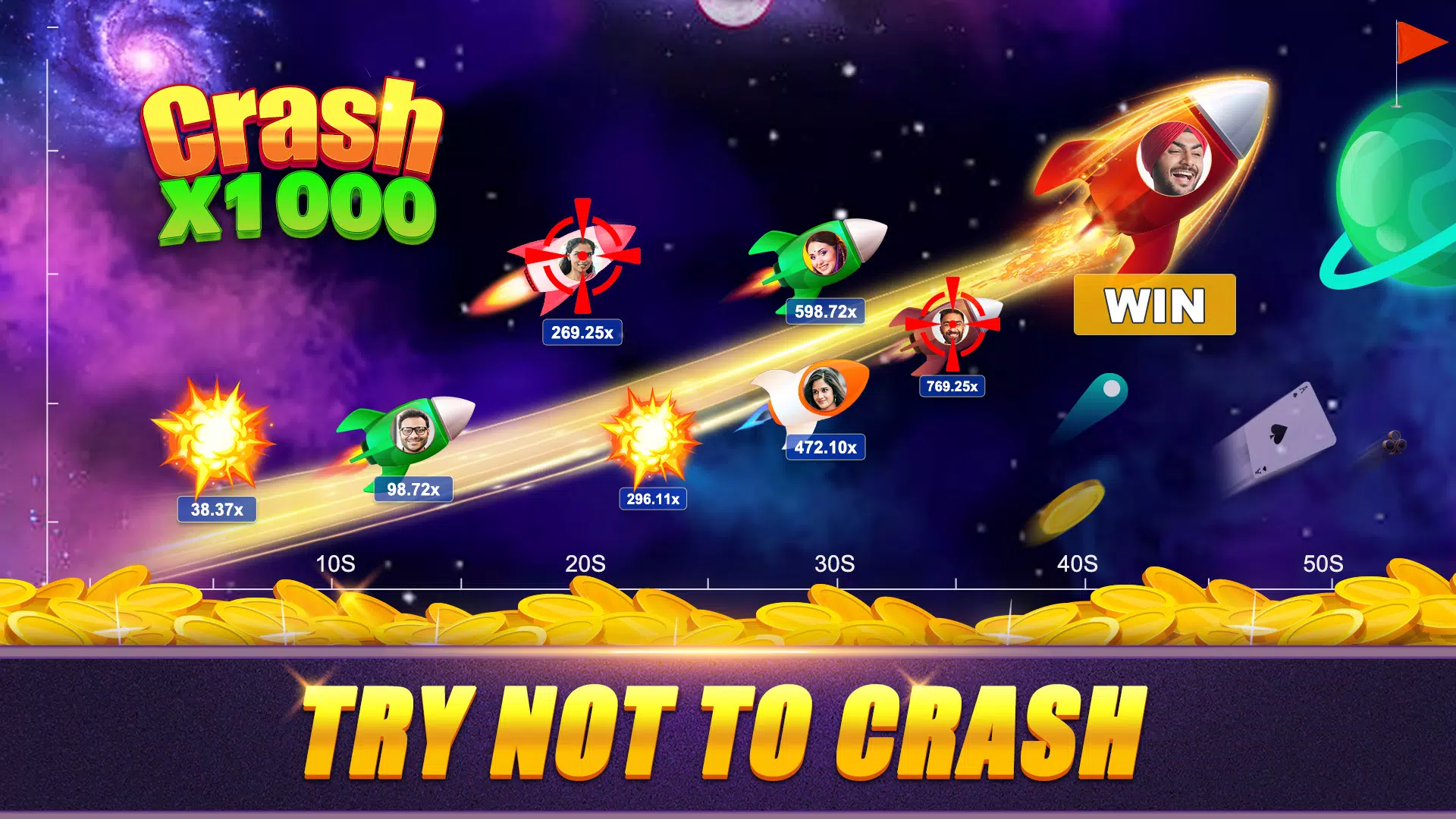 Crash x1000 - Online Poker स्क्रीनशॉट 3