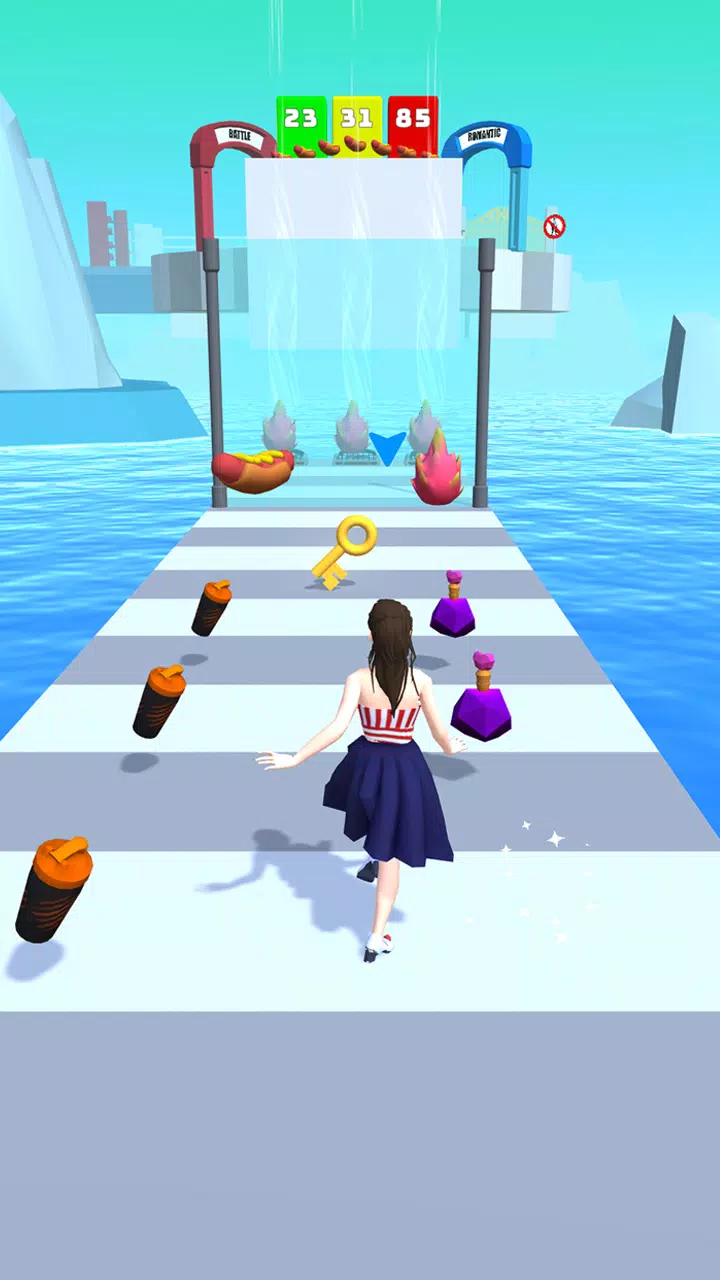 Schermata Girl Runner 3D 1