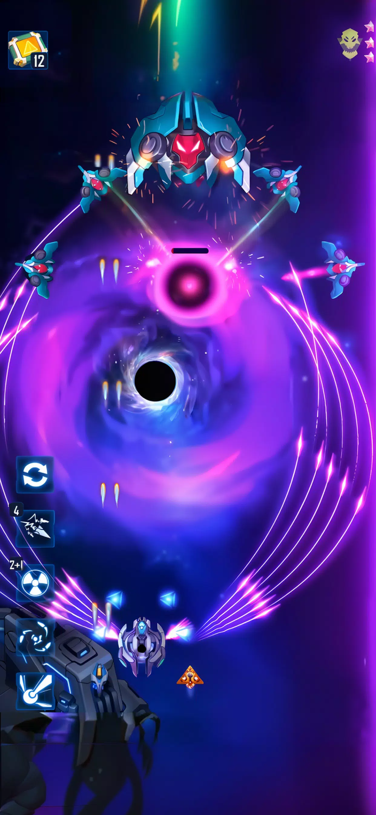 Schermata WindWings: Space Shooter 3