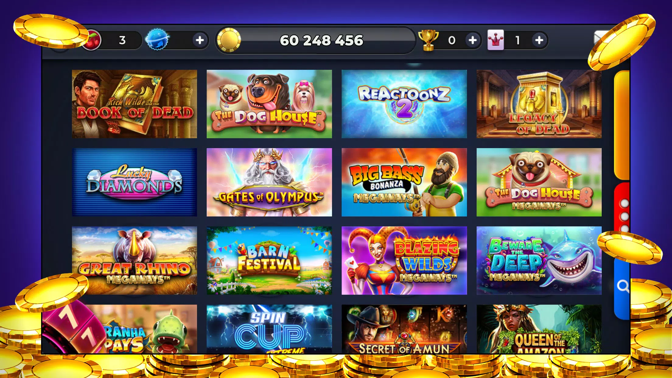 Schermata Super Jackpot Slots 1