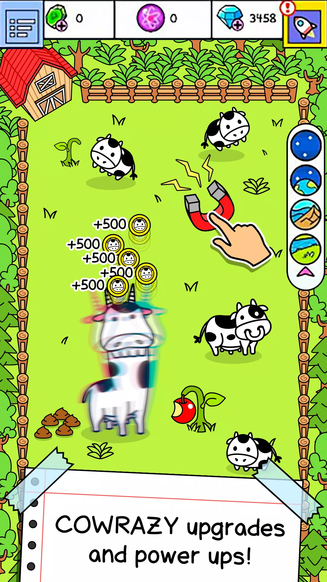 Cow Evolution: Idle Merge Game應用截圖第3張