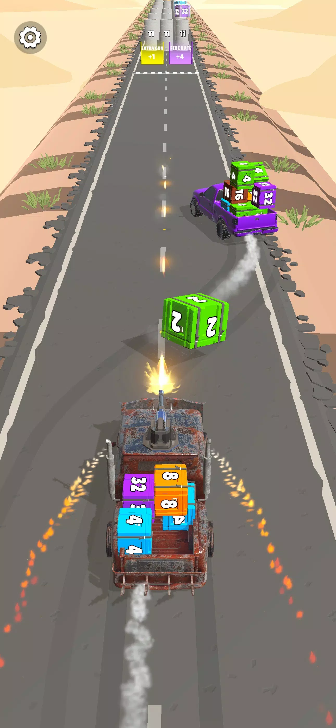 Car Rush 2048 Screenshot 4