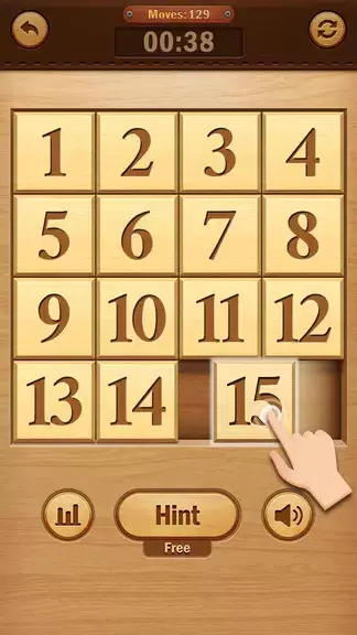 Number Puzzle - Sliding Puzzle Capture d'écran 2