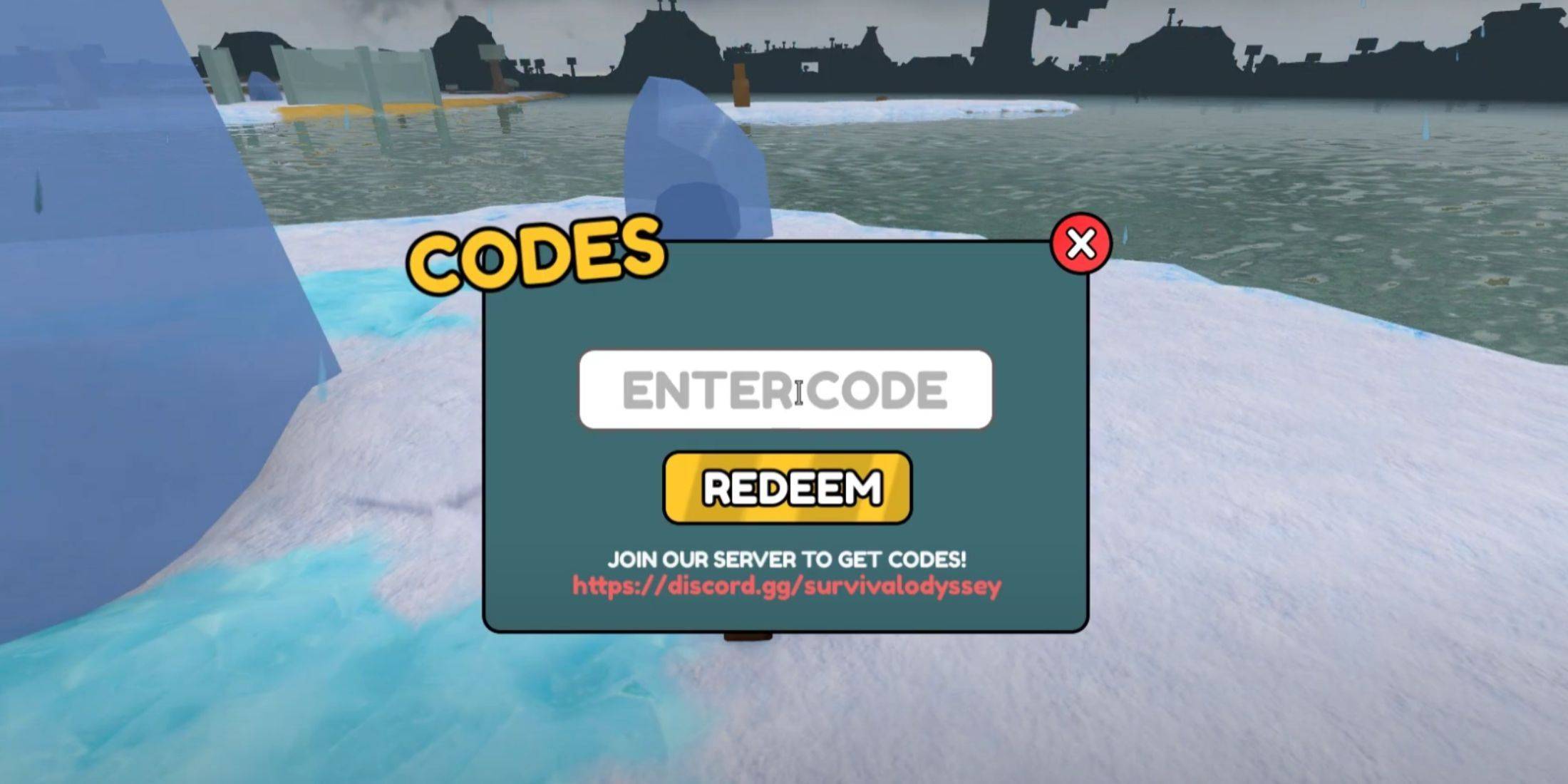 Ang pagtubos ng mga code sa kaligtasan ng buhay Odyssey