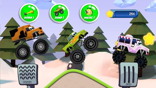 Monster Trucks Game for Kids 2 스크린샷 1