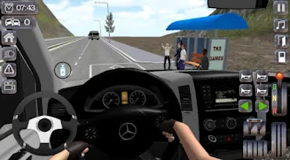 Minibus Van Passenger Game Screenshot 3