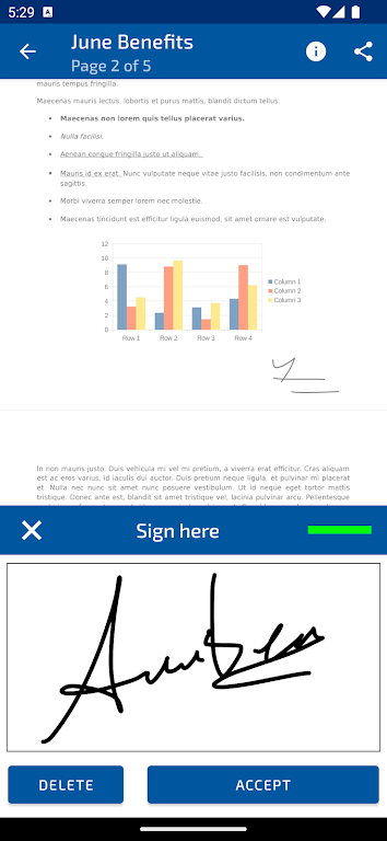 Sign PDF Documents SIGNply Captura de tela 1