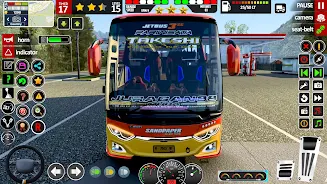 American Bus Game Simulator 3D Capture d'écran 3