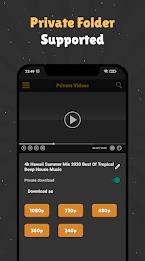 Private Video Downloader Captura de pantalla 4