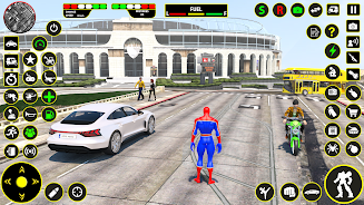 Spider Robot Hero Car Games スクリーンショット 2