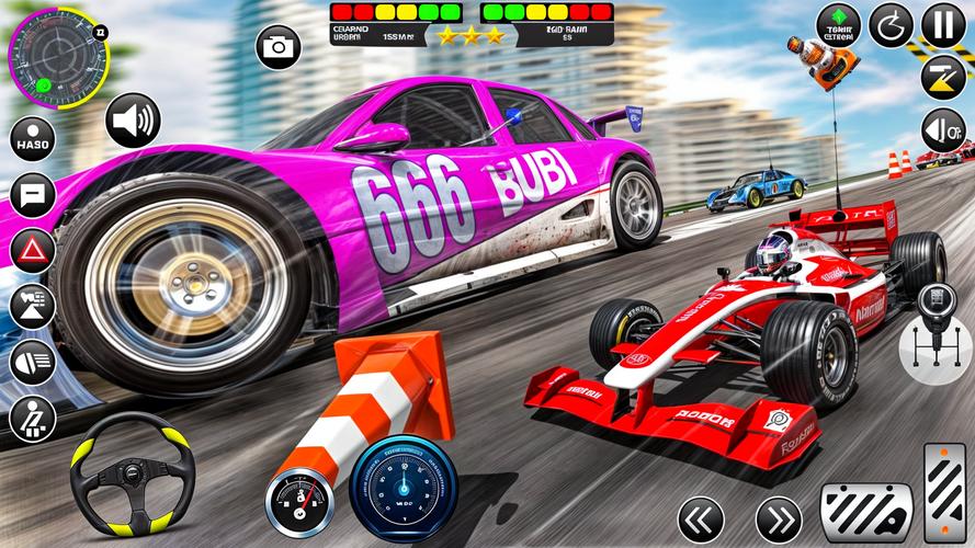 Toy Car Stunts GT Racing Games Captura de tela 1