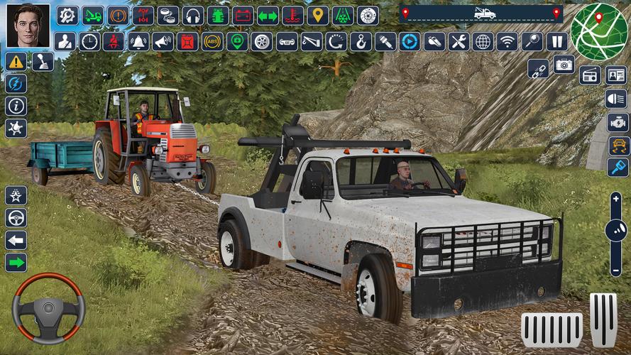 Tow Truck Driving: Truck Games Screenshot 1