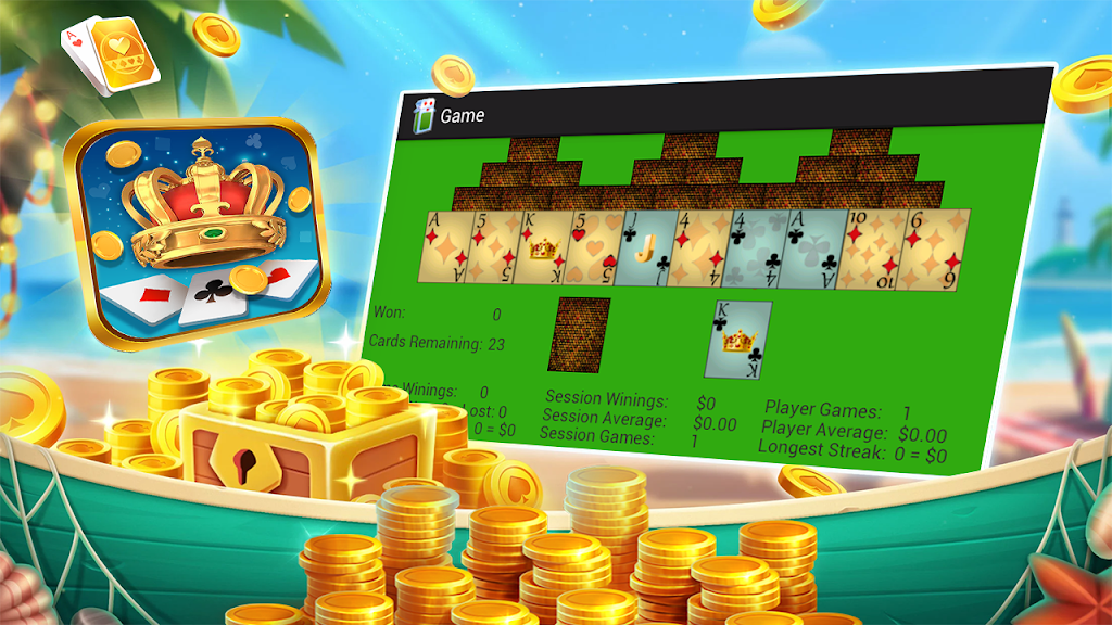 Phoenix Solitaire Game Скриншот 2