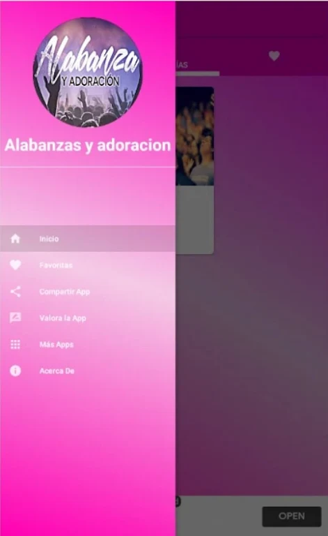 Alabanzas y adoracion Capture d'écran 1