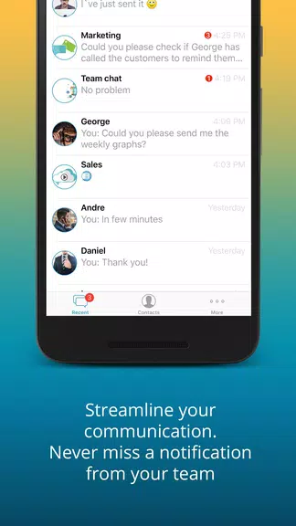 Brosix Captura de pantalla 4