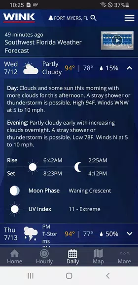 WINK Weather Captura de pantalla 4