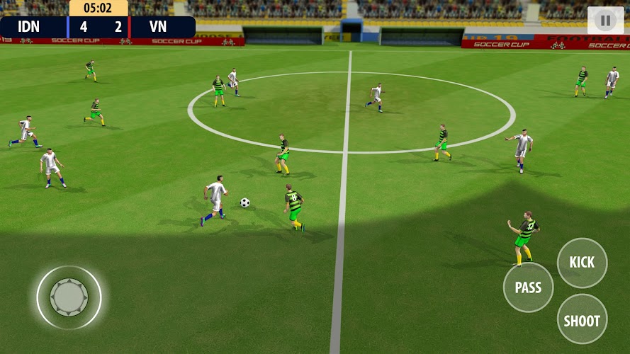 Soccer Hero: Football Game Captura de tela 2