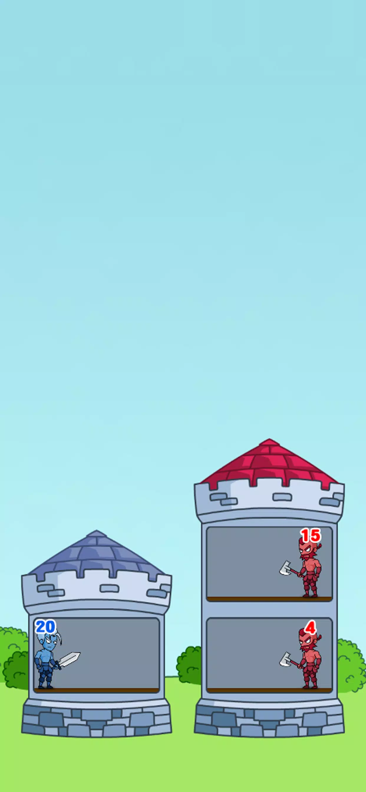 Hero Castle Wars Zrzut ekranu 1
