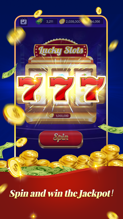 Jackpot Slots - Lucky Casino Zrzut ekranu 1