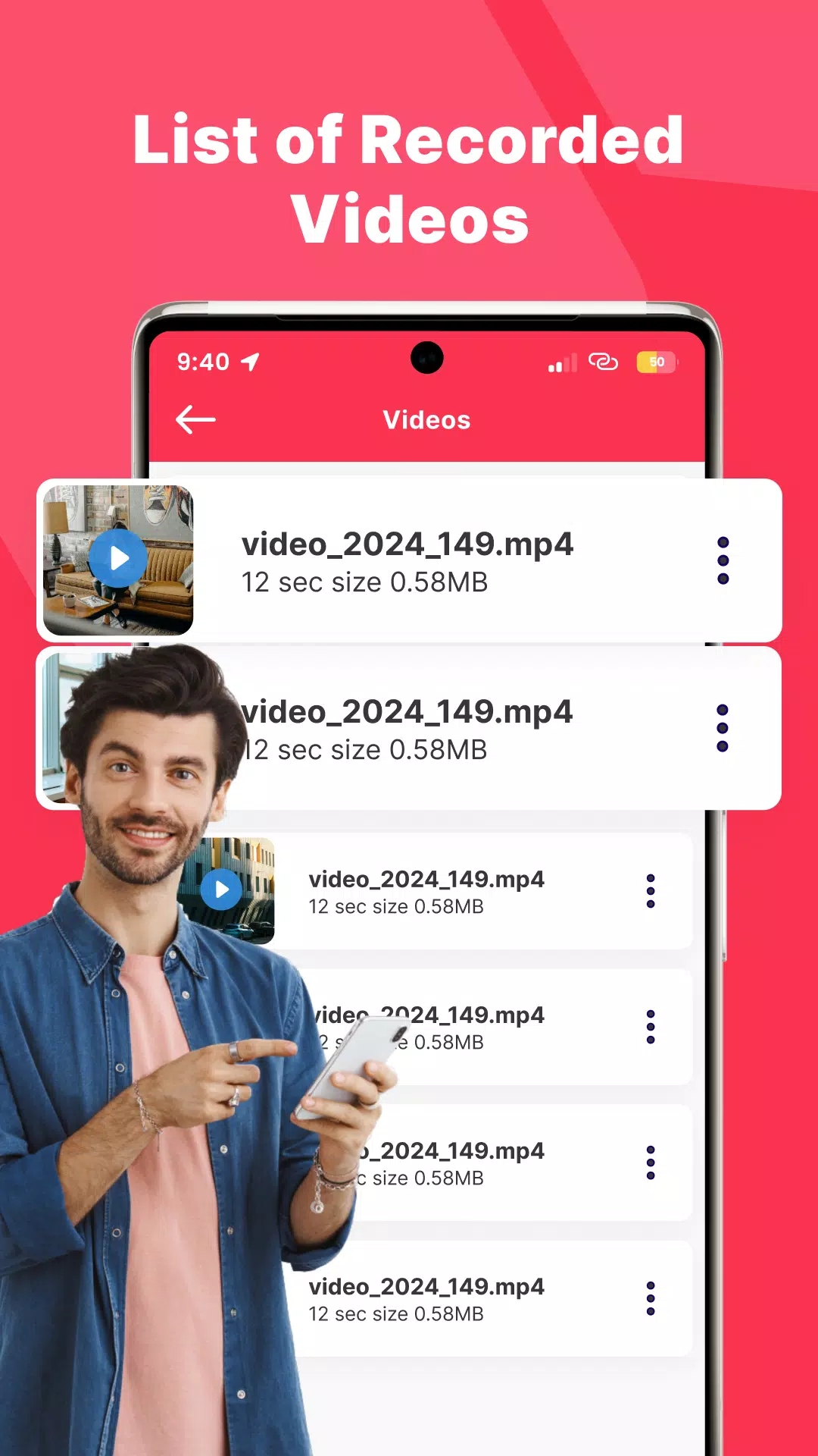 Offscreen Video Recorder ภาพหน้าจอ 3