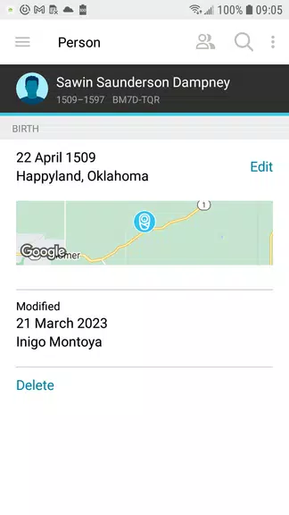 Древо FamilySearch Скриншот 2