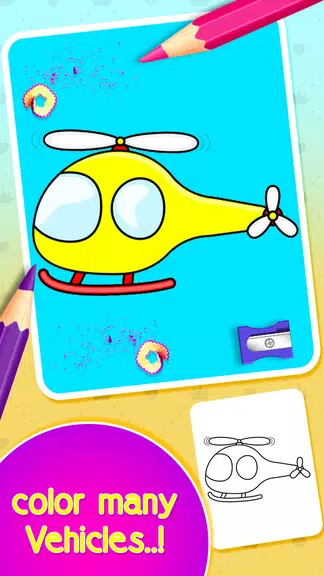 Drawing and Coloring Games Schermafbeelding 4
