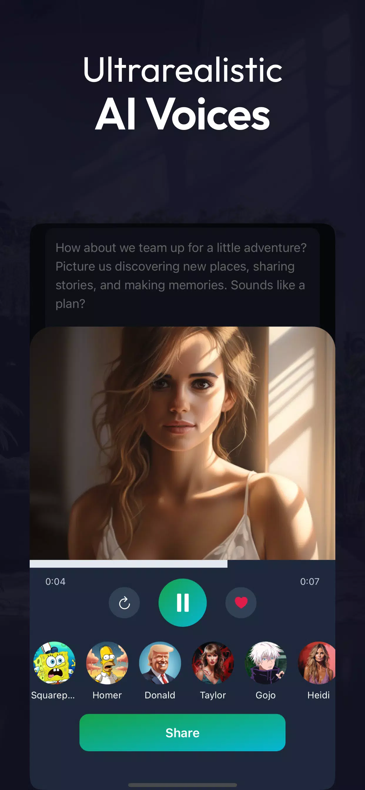 Voices AI ภาพหน้าจอ 2