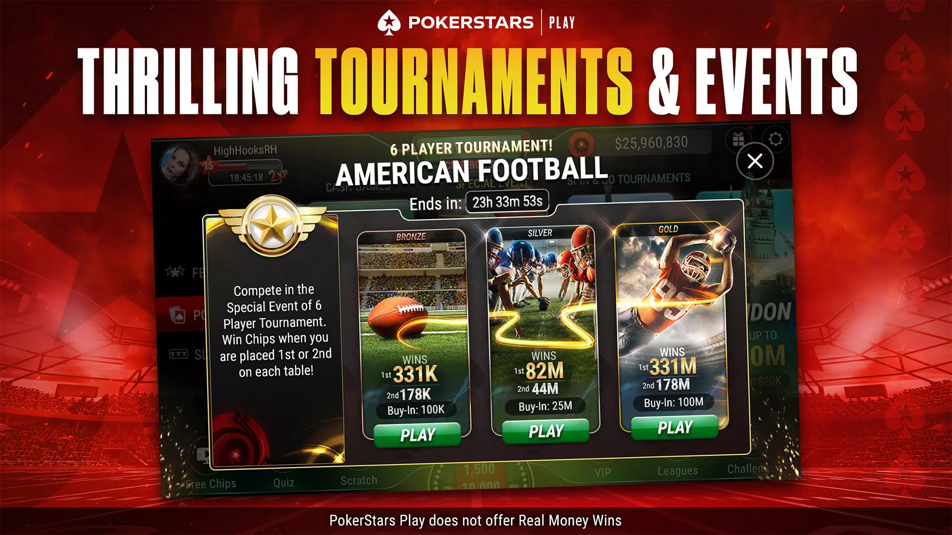 PokerStars Play スクリーンショット 3