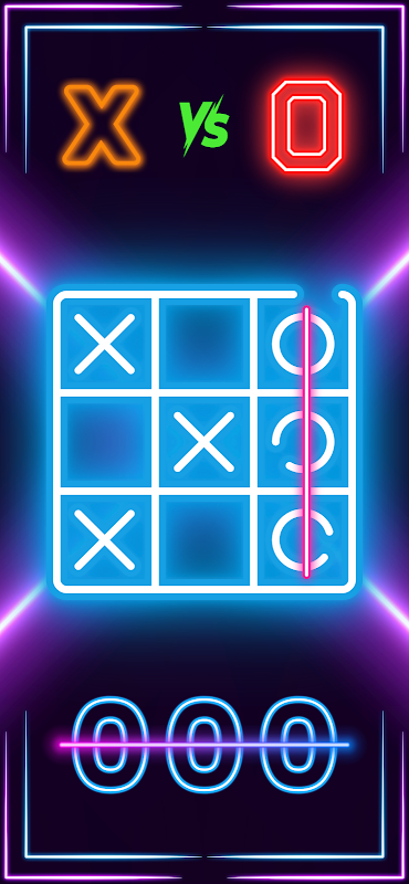 Tic Tac Toe - Multi Player 스크린샷 1