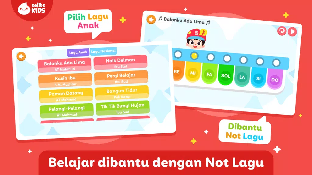 Belajar Piano + Lagu Indonesia Ảnh chụp màn hình 3